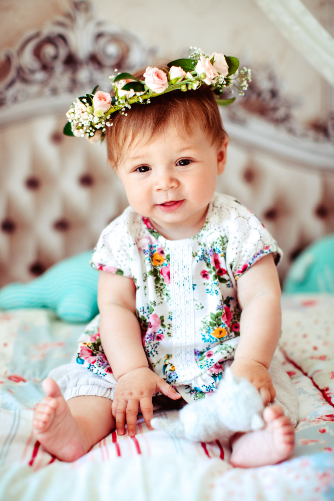 Daisy Daze – Swaddle + Bow