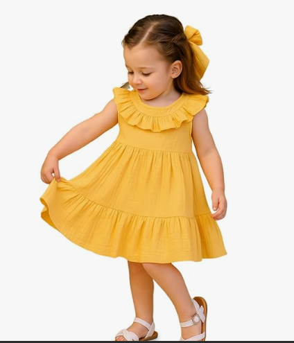 Yellow Dress Girl